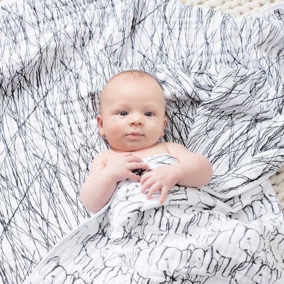 aden + anais White Label Classic Dream Blanket - Picture 2 of 3